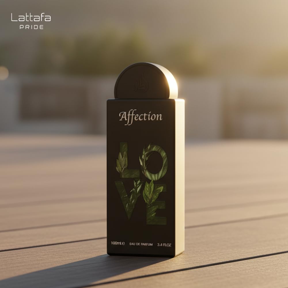 Lattafa Pride Affection Eau de Parfum Spray for Unisex, 3.4 Ounce