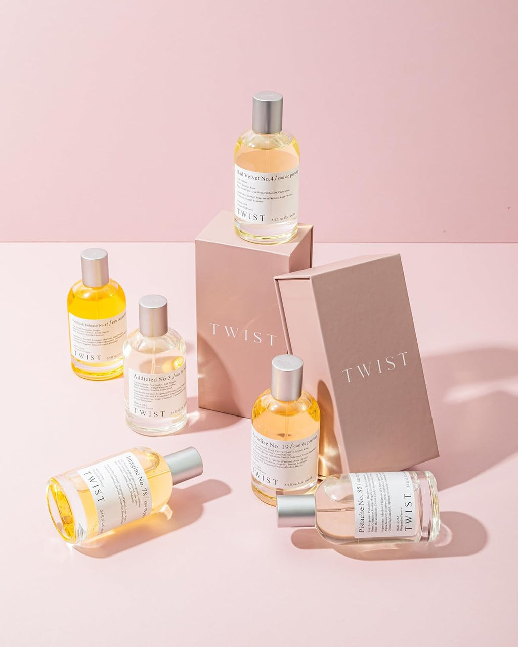 Twist - Addicted No. 3 - Eau De Parfum Inspired by Y. B.lack O.pium Long-Lasting Perfume For Women, Amber & Vanilla, Vegan, Clean Ingredients, Fragrance - Spray 100 ml | 3.4 fl. oz.
